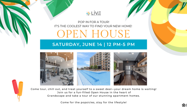 Open House - Saturday, June 14th